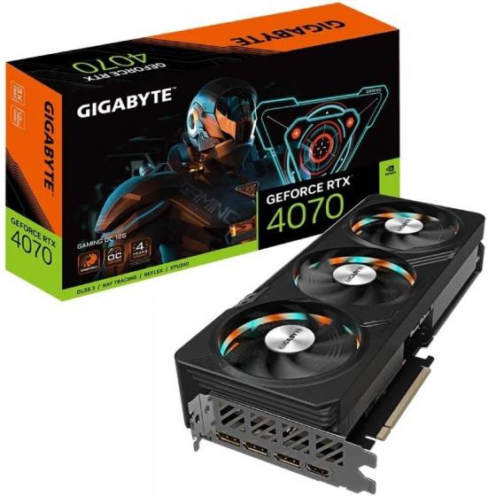 Tarjeta Gráfica Gigabyte GeForce RTX 4070 Gaming OC 12G/ 12GB GDDR6X