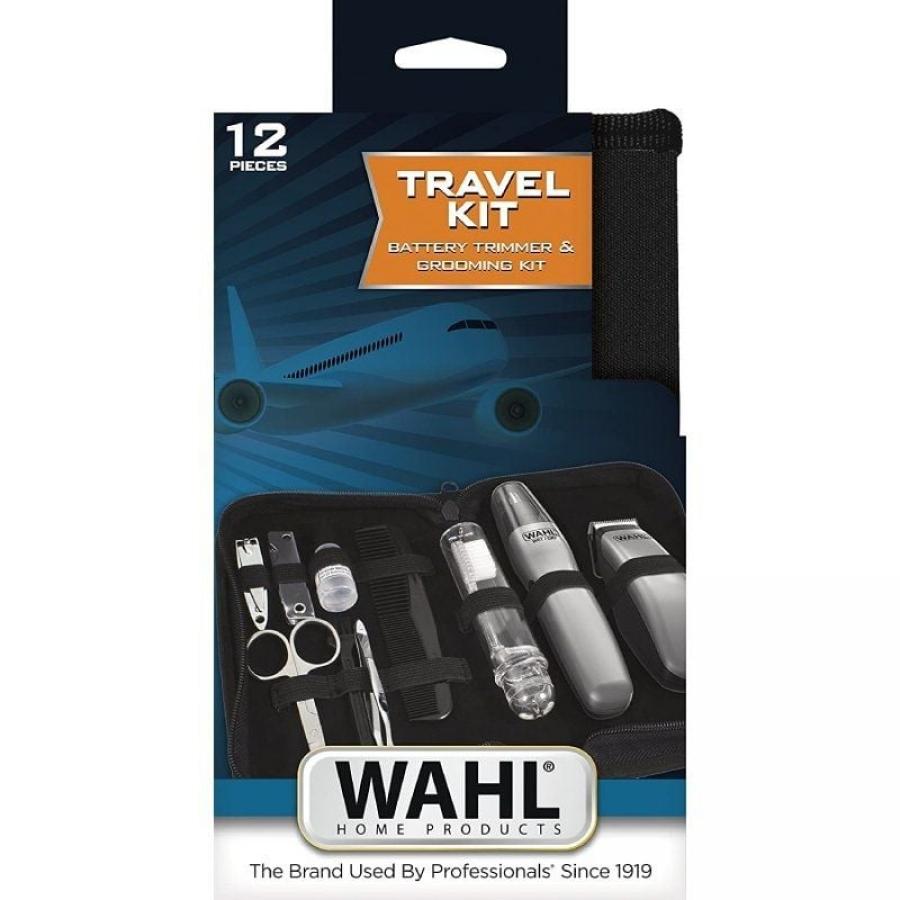 Cortapelos Wahl Travel Kit/ con Batería/ 12 Accesorios