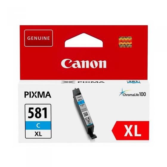 Cartucho de Tinta Original Canon CLI-581CXL Alta Capacidad/ Cian - Imagen 1