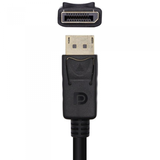 Cable Conversor Aisens A125-0462/ DisplayPort Macho - VGA Macho/ 3m/ Negro