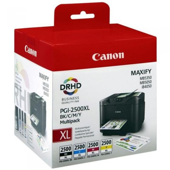 Cartucho de Tinta Original Canon PGI-2500XL Multipack Alta Capacidad/ Cian/ Magenta/ Amarillo/ Negro - Imagen 1