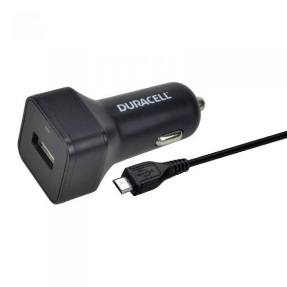 Cargador de Coche Duracell DR5032A/ USB + Cable MicroUSB/ 2.4A - Imagen 2
