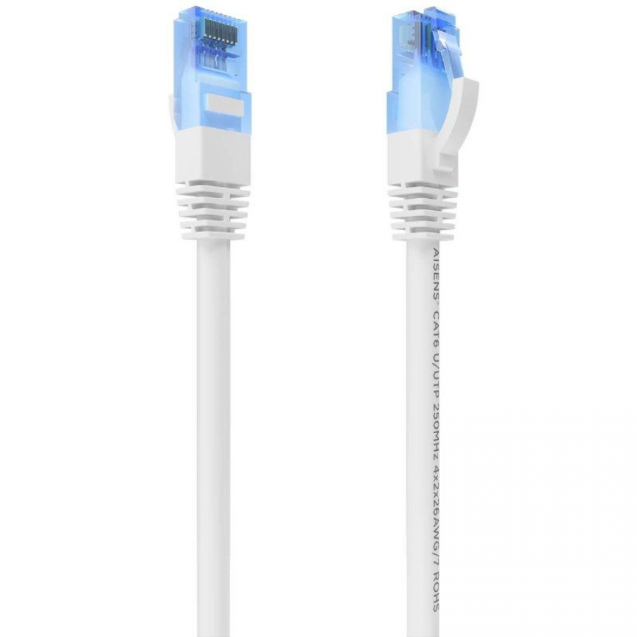 Cable de Red RJ45 AWG26 UTP Aisens A135-0823 Cat.6/ 4m/ Blanco
