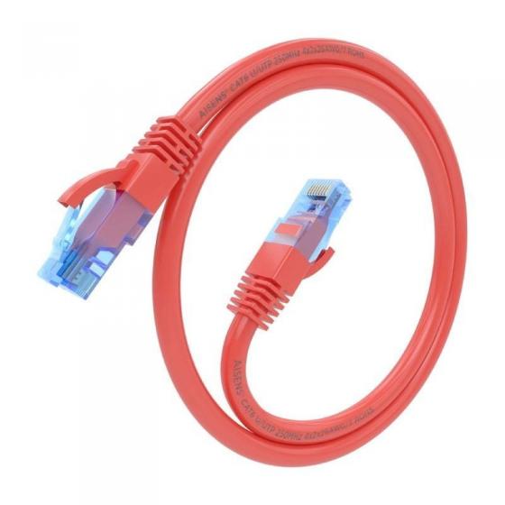 Cable de Red RJ45 AWG26 CCA UTP Aisens A135-0792 Cat.6/ 3m/ Rojo