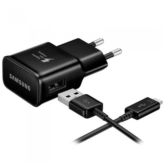 Cargador de Pared Samsung EP-TA20EBE 1 USB + Cable USB Tipo-C 2A