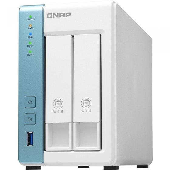 NAS QNAP TS-231P3-4G 2 Bahías 3.5'- 2.5' 4GB DDR3 Formato Torre