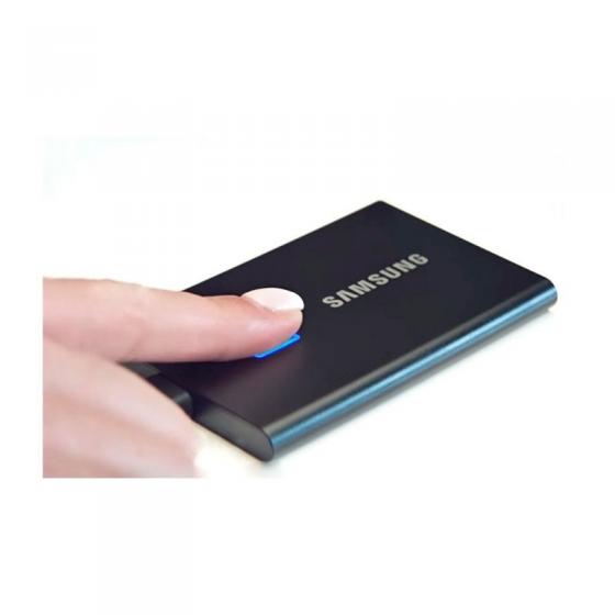 Disco Externo SSD Samsung Portable T7 Touch 500GB/ USB 3.2/ Negro - Imagen 4