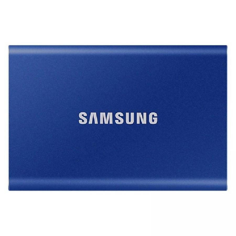 Disco Externo SSD Samsung Portable T7 500GB/ USB 3.2/ Azul - Imagen 2