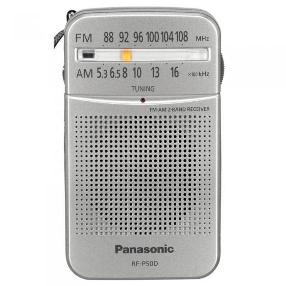 Radio Portátil Panasonic RF-P50DEG/ Plata