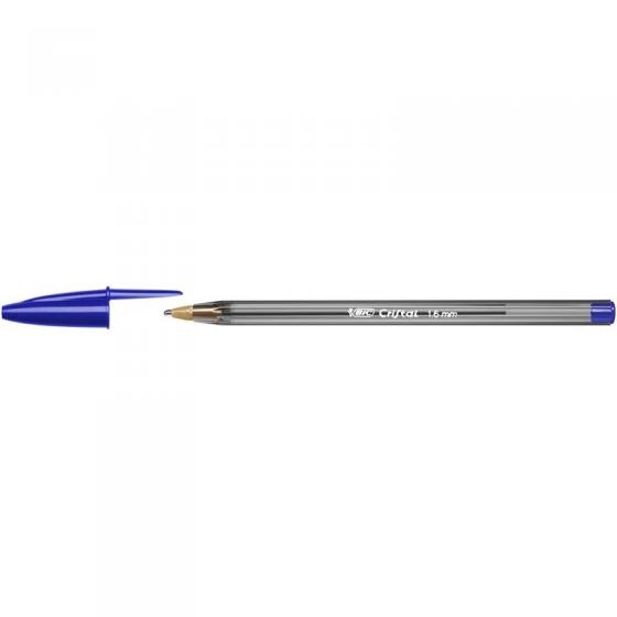Bolígrafos de Tinta de Aceite Bic Cristal Large 880656/ 50 unidades/ Azules - Imagen 4