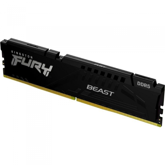 Memoria RAM Kingston FURY Beast 32GB/ DDR5/ 5600MHz/ 1.25V/ CL40/ DIMM