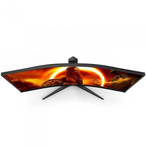 Monitor Gaming Ultraparonámico Curvo AOC CU34G2XP/BK 34'/ WQHD/ 1ms/ 180Hz/ VA/ Negro