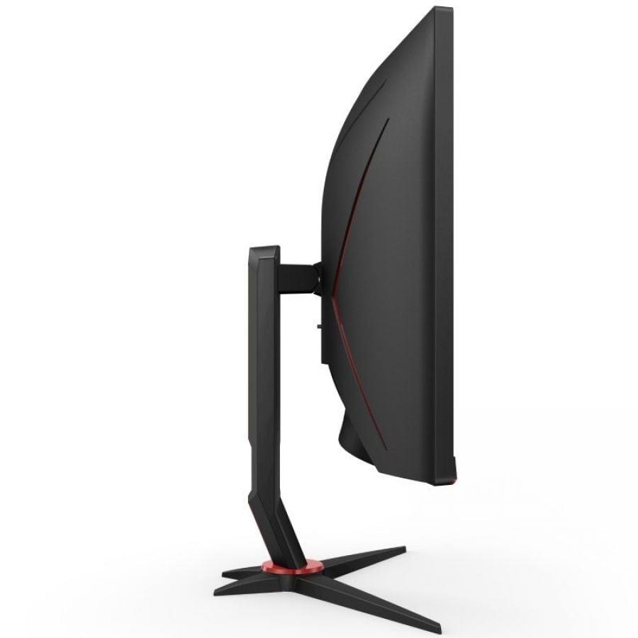 Monitor Gaming Ultraparonámico Curvo AOC CU34G2XP/BK 34'/ WQHD/ 1ms/ 180Hz/ VA/ Negro