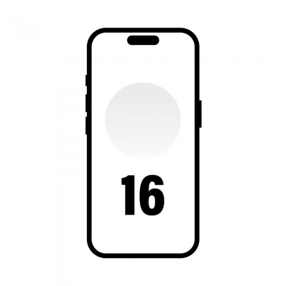 Smartphone Apple iPhone 16 128GB/ 6.1'/ 5G/ Blanco