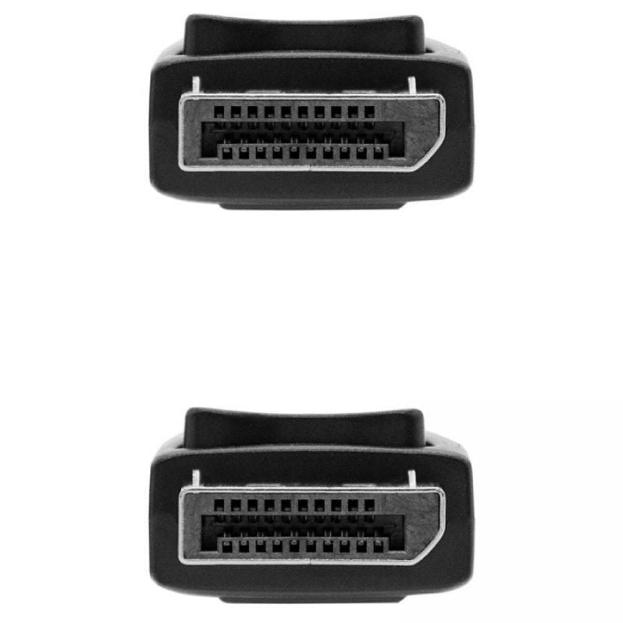 Cable DisplayPort Nanocable 10.15.2701-L150/ DisplayPort Macho - DisplayPort Macho/ 1.5m/ Negro