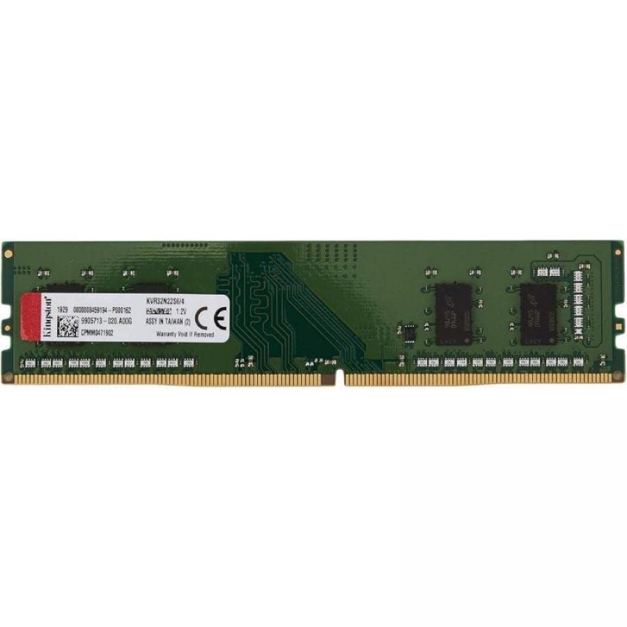 Memoria RAM Kingston ValueRAM 4GB/ DDR4/ 3200MHz/ 1.2V/ CL22/ DIMM