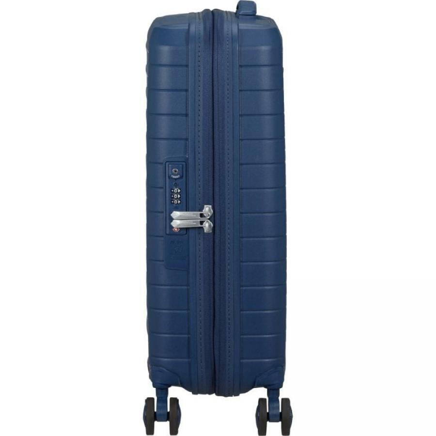 Maleta de Cabina American Tourister FastForward Spinner Expansible 55cm/ 55x40x23cm/ 4 Ruedas/ Azul Marino