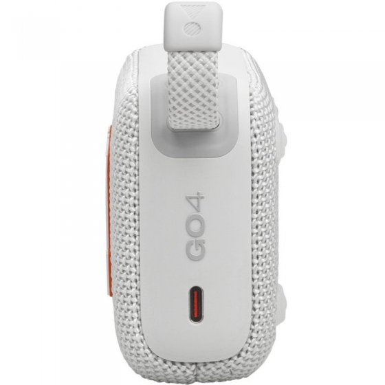 Altavoz con Bluetooth JBL GO 4/ 4.2W/ 1.0/ Blanco