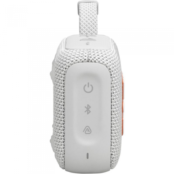 Altavoz con Bluetooth JBL GO 4/ 4.2W/ 1.0/ Blanco
