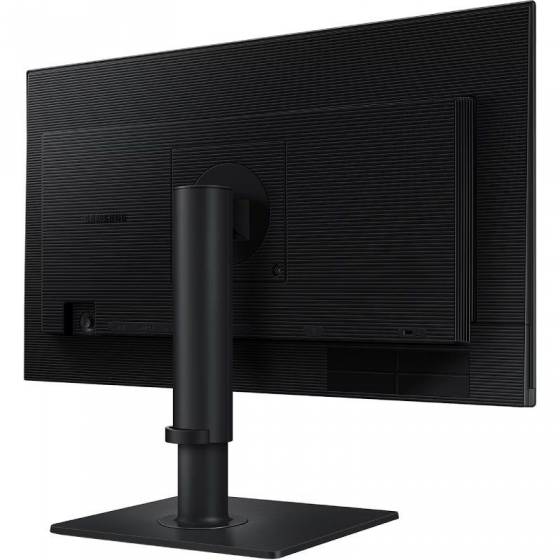 Monitor Profesional Samsung Essential Monitor S4 S40GD S24D402GAU/ 24'/ Full HD/ Regulable en altura/ Negro