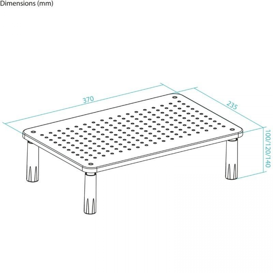 Soporte para Monitor TooQ TQMR086/ hasta 20kg