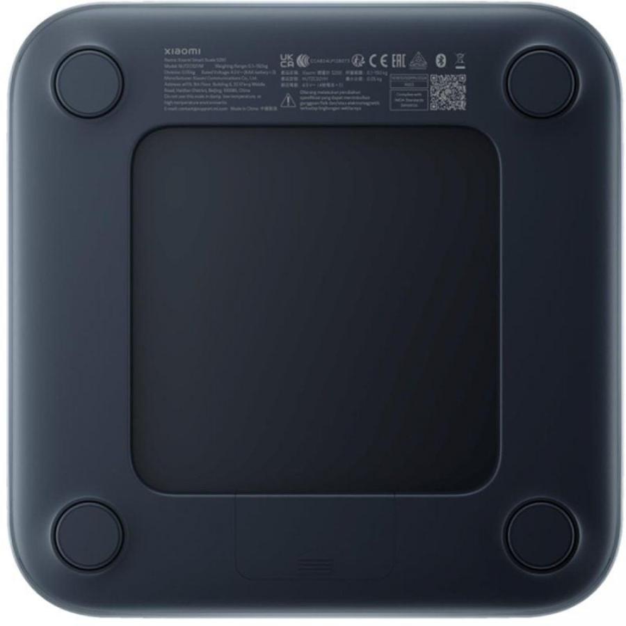 Báscula de Baño Xiaomi Smart Scale S200/ Hasta 150kg/ Gris