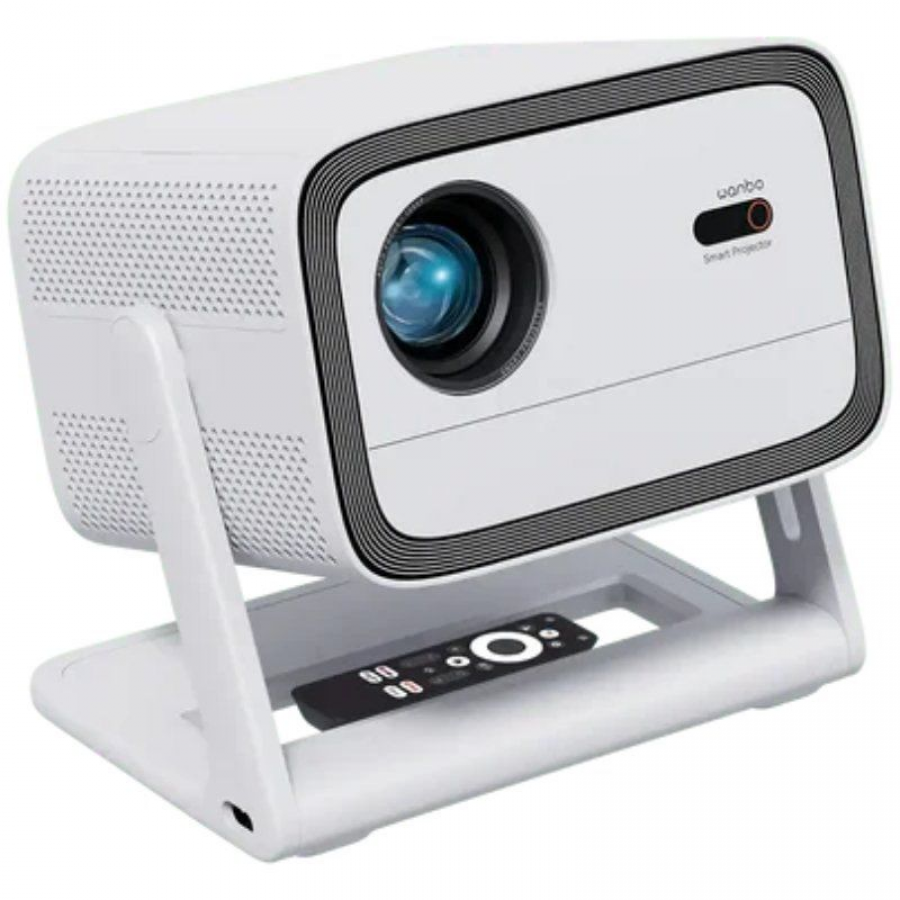 Proyector Portátil Wanbo Vali 1/ 900 Lúmenes/ Full HD/ HDMI/ Bluetooth/ WiFi/ Blanco