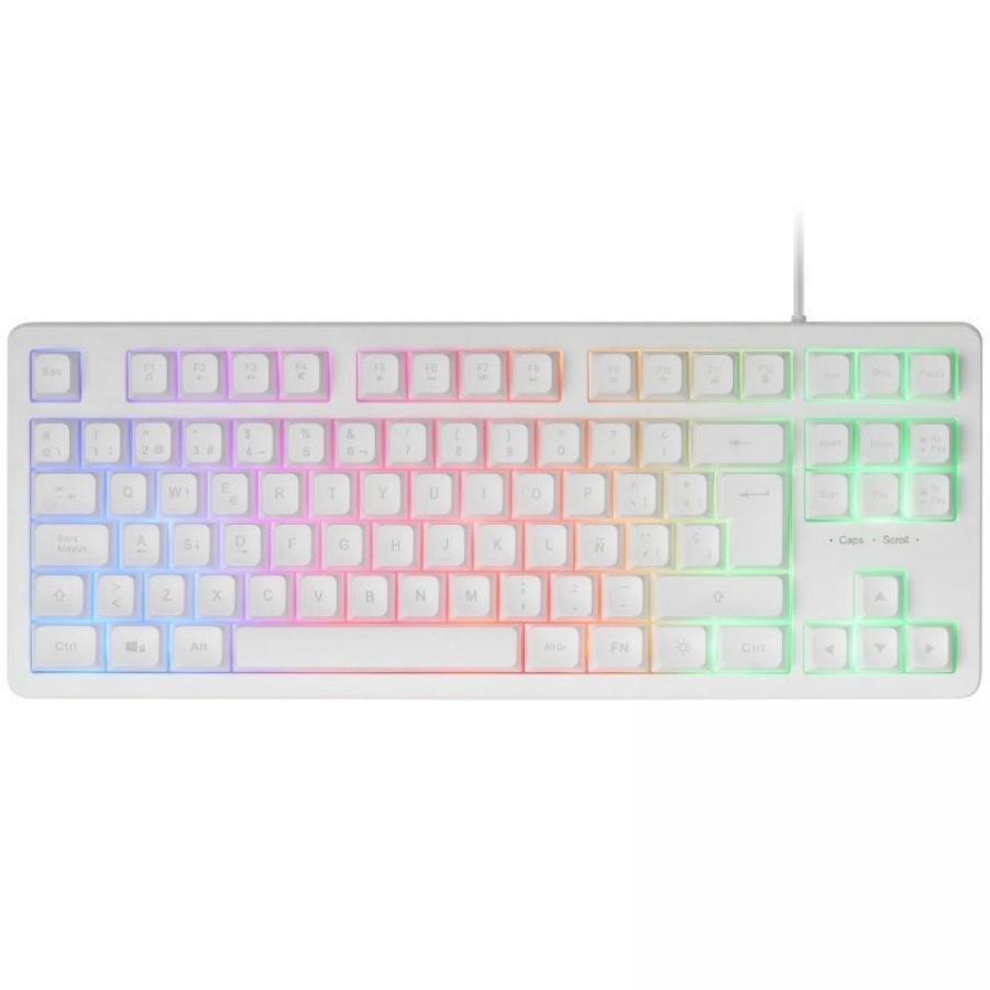 Pack Gaming Mars Gaming MCP-RGB3W/ Teclado RGB + Ratón Óptico + Alfombrilla XXL + Auriculares