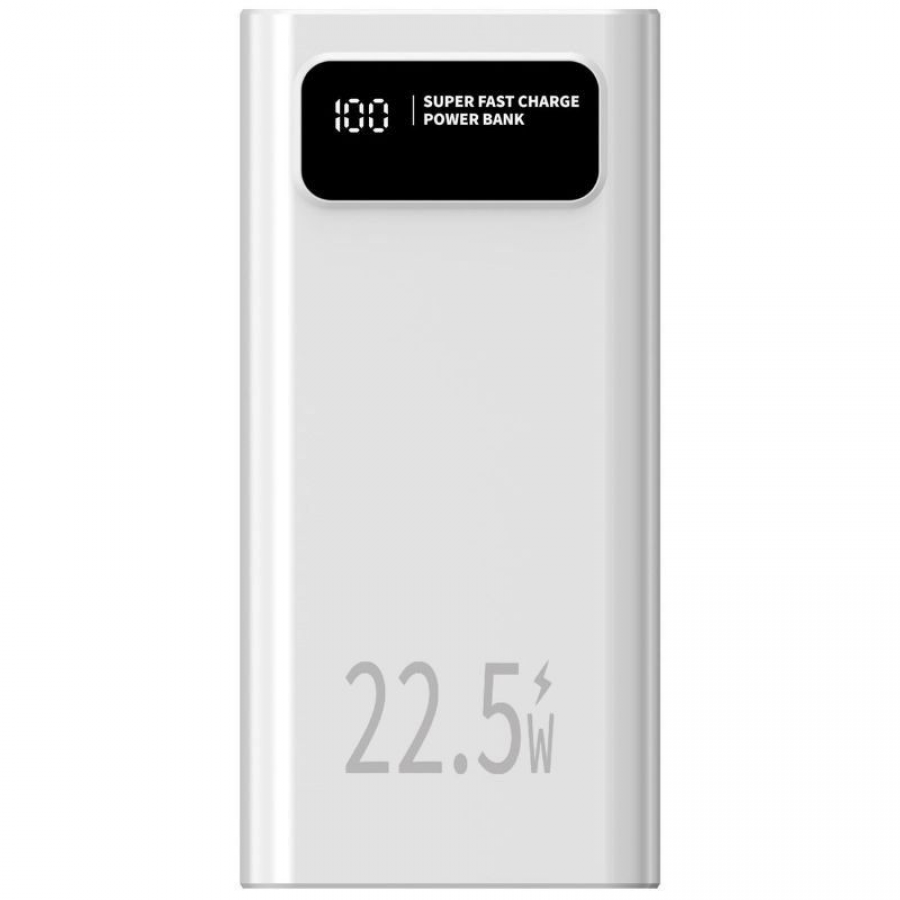 Powerbank 30000mAh Leotec LEPOW30W22W/ 22.5W/ Blanca