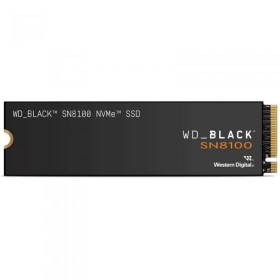 Disco SSD Western Digital WD Black SN8100 1TB/ M.2 2280 PCIe 5.0/ Full Capacity
