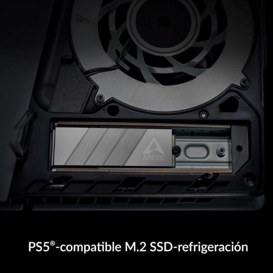 Disipador Térmico para SSD M.2 2280 Arctic M2 Pro/ Plata