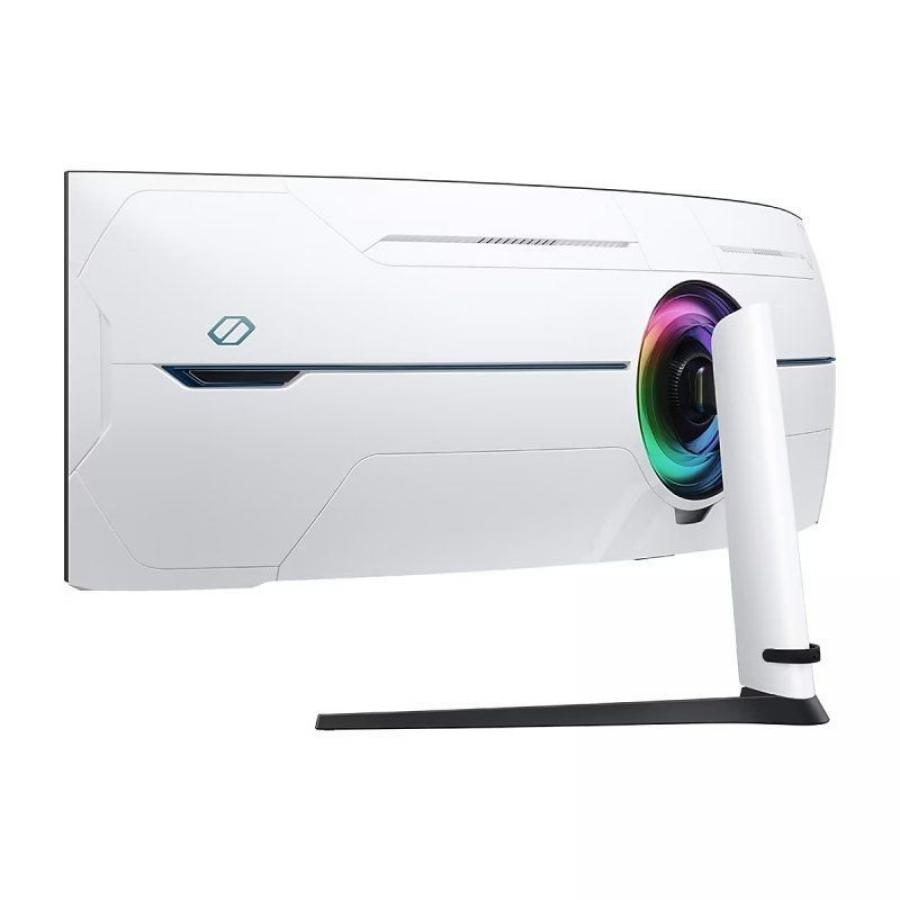Monitor Gaming Ultrapanorámico Curvo Samsung Odyssey Neo G9 S57CG952NU 57'/ Dual UHD/ 1ms/ 240Hz/ VA/ Regulable en altura/ Blanc