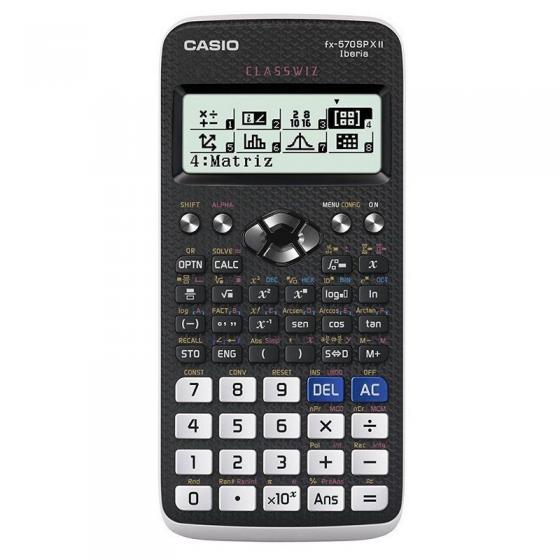 Calculadora Científica Casio ClassWiz FX-570SPXII/ Negra - Imagen 1