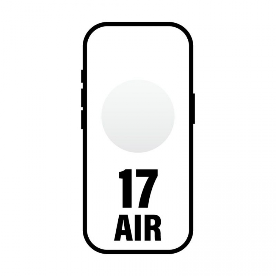 Smartphone Apple iPhone 17 Air/ 256GB/ 6.5'/ Blanco Nube