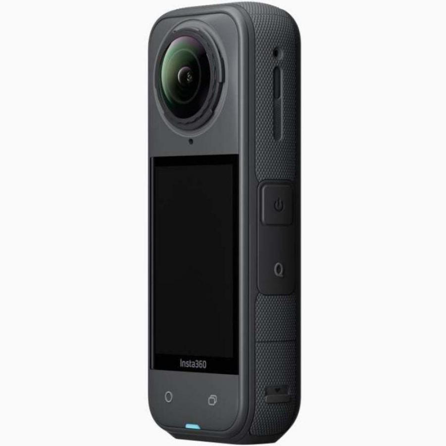 Cámara Digital Deportiva Insta360 X5 Essecial Kit/ 8K/ Ángulo de visión 360º/ Negra