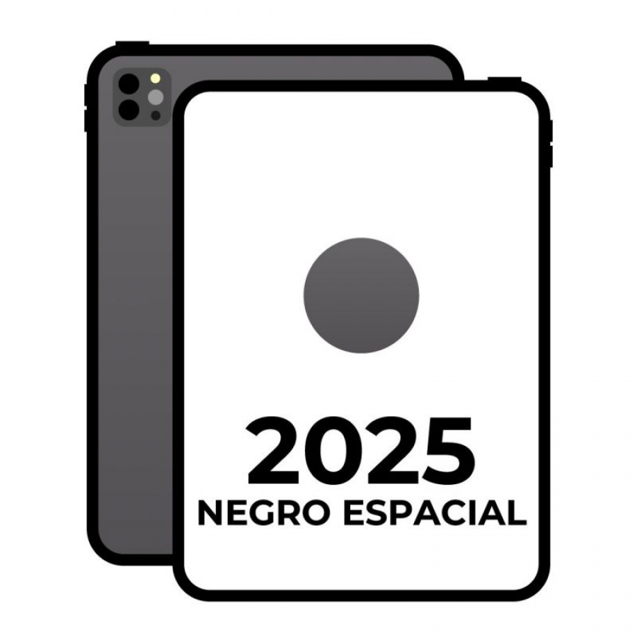 Apple iPad Pro 13' 2025 7th WiFi/ M5/ 512GB/ Negro Espacial