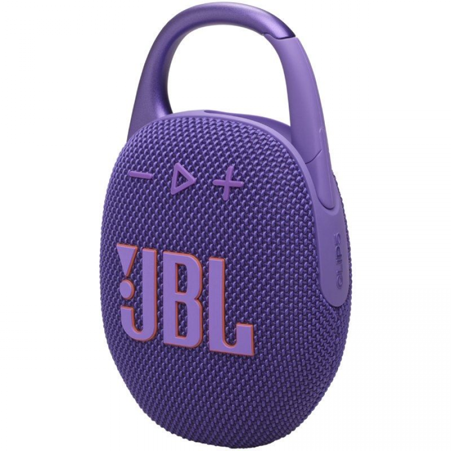 Altavoz con Bluetooth JBL Clip 5/ 7W/ 1.0/ Púrpura