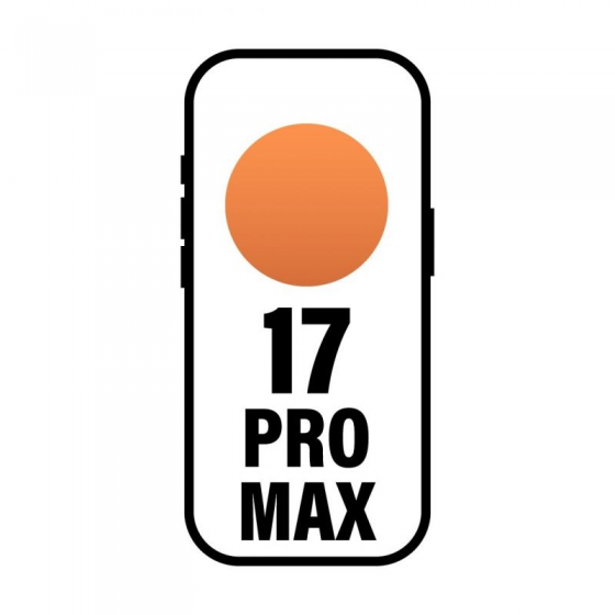 Smartphone Apple iPhone 17 Pro Max 1TB/ 6.9'/ 5G/ Naranja cósmico