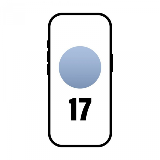 Smartphone Apple iPhone 17 512GB/ 6.3'/ 5G/ Azul Neblina