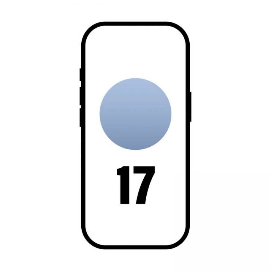 Smartphone Apple iPhone 17 512GB/ 6.3'/ 5G/ Azul Neblina
