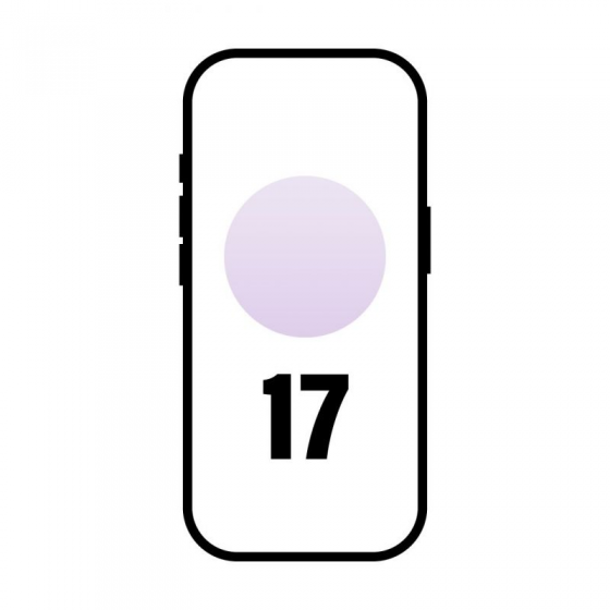 Smartphone Apple iPhone 17 512GB/ 6.3'/ 5G/ Lavanda
