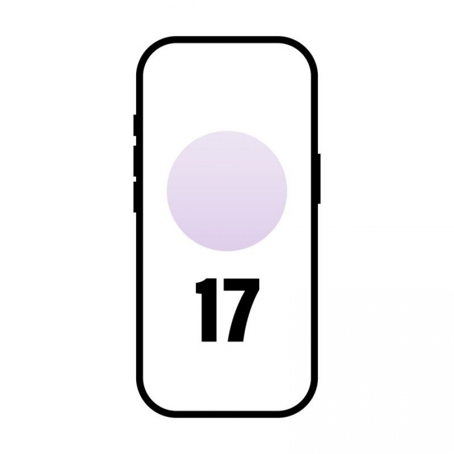 Smartphone Apple iPhone 17 512GB/ 6.3'/ 5G/ Lavanda