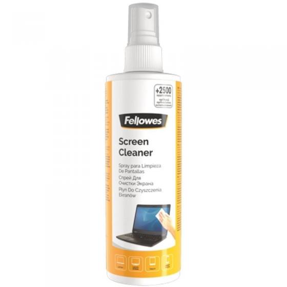 Spray Limpiador de Pantallas Fellowes 99718 Capacidad 250ml