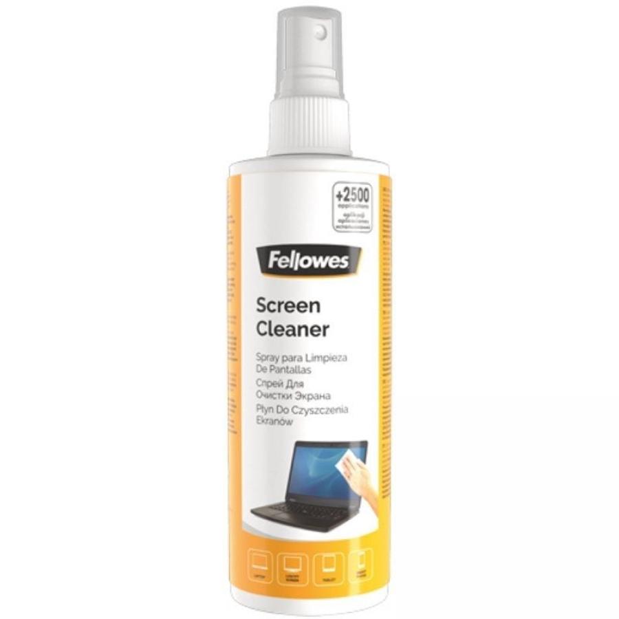 Spray Limpiador de Pantallas Fellowes 99718/ Capacidad 250ml