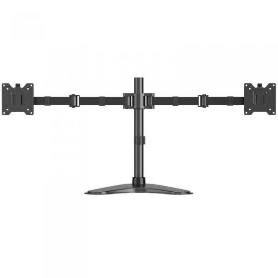 Soporte de Sobremesa para 2 Monitores Aisens DT35TSR-361/ Giratorio/ Inclinable/ hasta 20kg