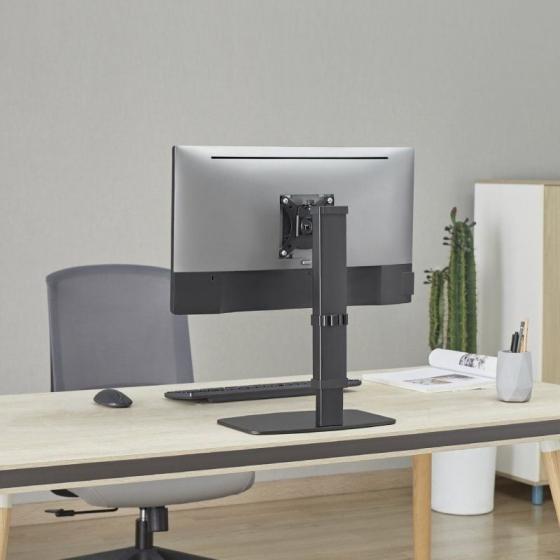 Soporte de Sobremesa para Monitor Aisens DT32TSR-115/ Giratorio/ Inclinable/ hasta 8kg