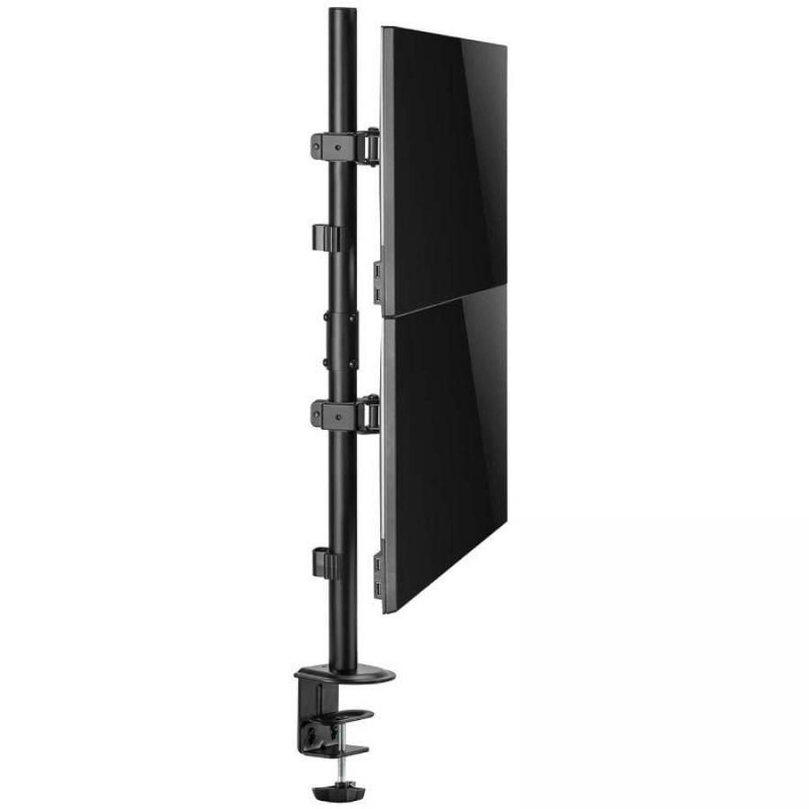 Soporte de Mesa para 2 Monitores o TV Aisens DT32TSR-229/ Giratorio/ Inclinable/ hasta 9kg