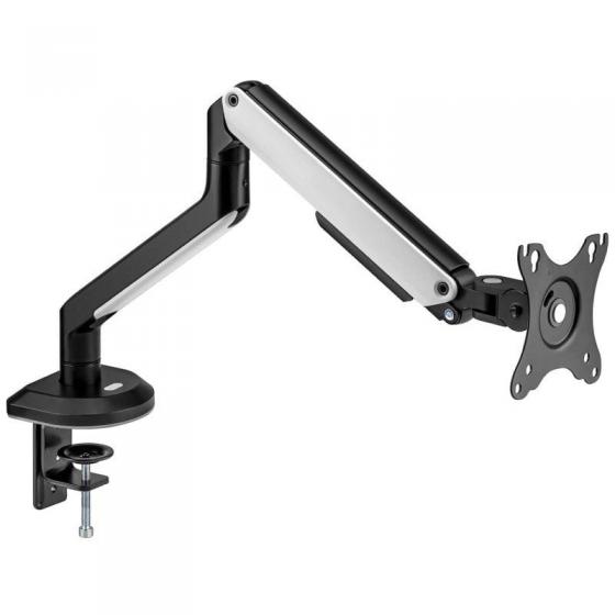 Soporte de Mesa Gaming con Contrapeso para Monitor Aisens DT32TSR-295/ Giratorio/ Inclinable/ hasta 9kg/ con Iluminación RGB