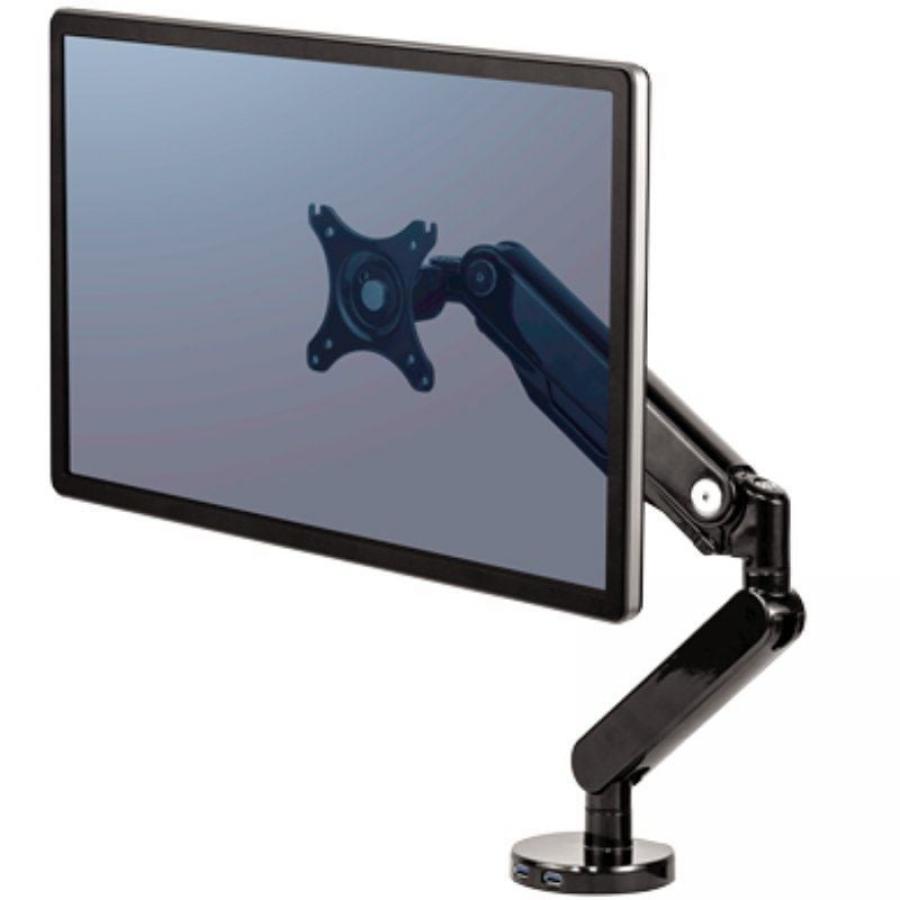 Soporte de Mesa para Monitor Fellowes 8043301/ Giratorio/ Inclinable/ hasta 8kg