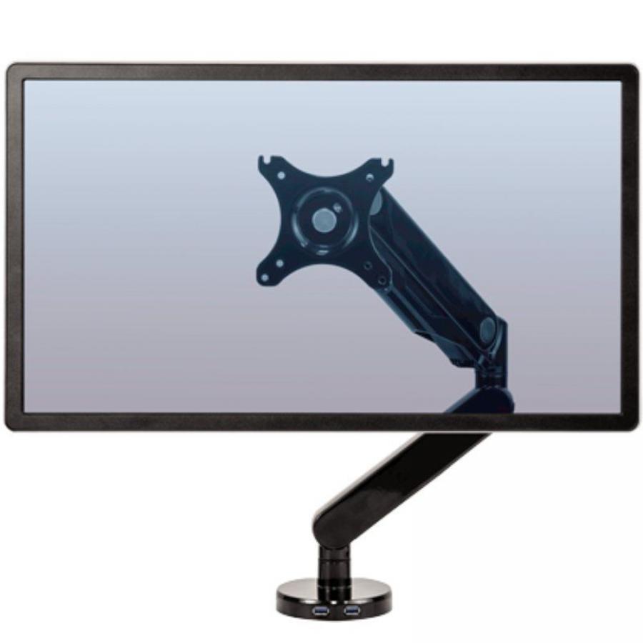 Soporte de Mesa para Monitor Fellowes 8043301/ Giratorio/ Inclinable/ hasta 8kg